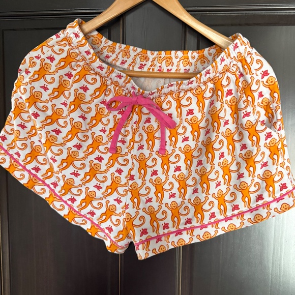 Roller Rabbit Orange Monkey Mischa Set - Picture 5 of 6